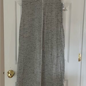 Gray Sleeveless Maxi Dress